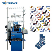 model RB-6FP fully automatic plain sock machine knitting making socks